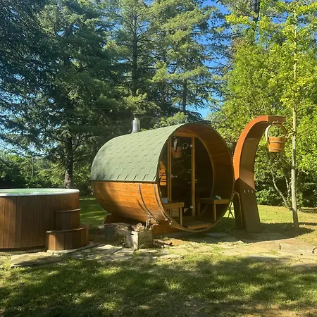 Chalet Charming With Private Pool Jacuzzi And Garden In *